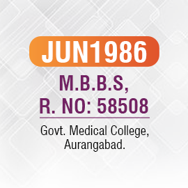 Qualification of Dr. Milind Bapat